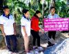 HOA SEN VIET G/đ Kaiden Bảo Nam Nguyễn xây cầu từ thiện số 22 tại Bến Tre 20 tháng 12,2019 - anh 1
