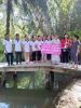 HOA SEN VIET G/đ Kaiden Bảo Nam Nguyễn xây cầu từ thiện số 22 tại Bến Tre 20 tháng 12,2019 - anh 3