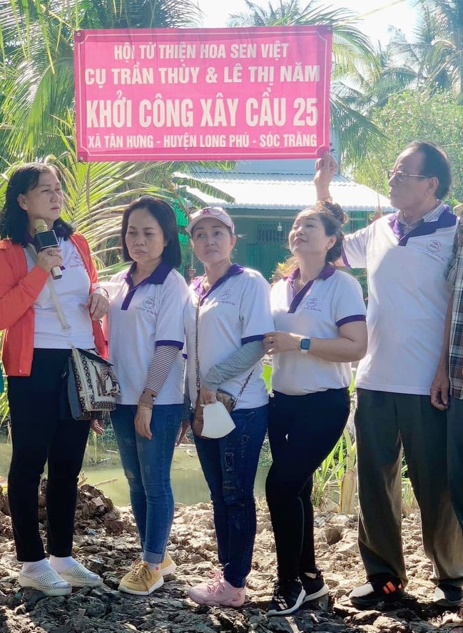 Hoa Sen Việt khởi công xây cây cầu số 25 tại Sóc Trăng ngày 12 tháng 5, 2020
