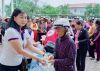 Hoa Sen Việt tặng 250 phần quà cứu trợ đồng bào bị bão lụt đợt 2 tại Hà Tĩnh 28-10-2020 - anh 1
