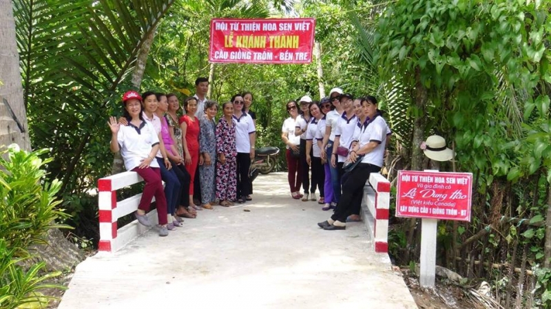 [2018.10.26] HOA SEN VIỆT- KHÁNH THÀNH CẦU THỨ 1, TẠI GIỒNG TRÔM, BẾN TRE