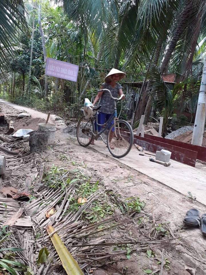 [2019.04.10] HOA SEN VIỆT KHỞI CÔNG XÂY CẦU TỪ THIỆN THỨ 5 VÀ XÂY SÂN CHÙA TẠI BẾN TRE