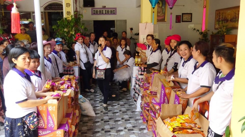[2019.04.01] HOA SEN VIỆT TẶNG QUÀ CHO 200 NGƯỜI MÙ & KHUYẾT TẬT TẠI SÓC TRĂNG